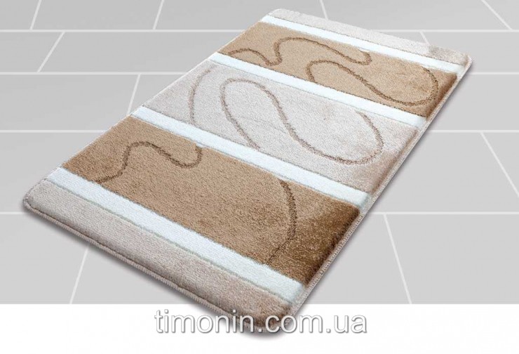 Комплект ковриков для ванной Banyolin Silver Dalga