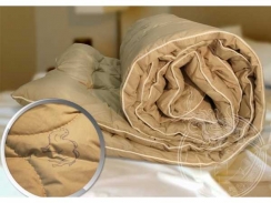 Одеяло верблюжья шерсть артикул ВШ03, размер евро